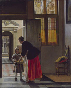 A_Boy_Bringing_Bread_Pieter_de_Hooch