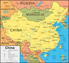 China Map and Satellite Image